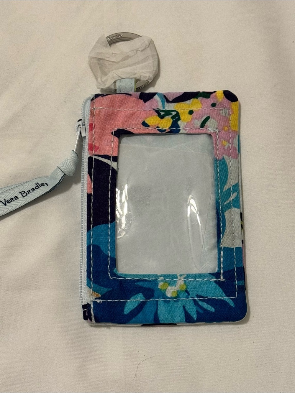 Vera Bradley Floral Quilted ID Holder